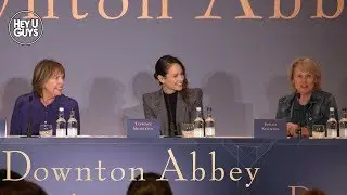 Downton Abbey Press Conference  - Tuppence Middleton, Imelda Staunton & Penelope Wilton