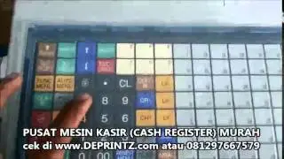 Tutorial Demo Cara Penggunaan MESIN KASIR CASH REGISTER SHARP XE A217 [DEPRINTZ]