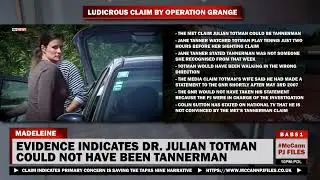 OPERATION GRANGE'S TOTMAN CLAIM INDICATES THEIR PRIMARY CONCERN IS SAVING THE TAPAS NINE NARRATIVE