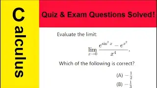 [ University Calculus / AP exam /IB exam ] Evaluating an Exponential Limit Using Series Expansion