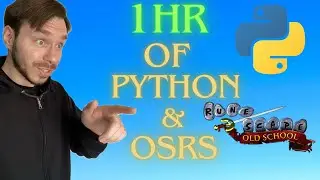 Python ML Adventure and Fishing in OSRS