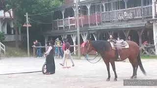 Pullman city wild west show ( lasso show)