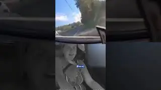 Driver caught on camera using phone with both hands before crash