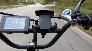 2024 Wired Cruiser Top Speed Flat Ground (39.4 mph) and Top speed Downhill (43.6 mph)
