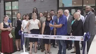 Residents start moving into new Lancaster affordable housing, The Apartments at College Avenue