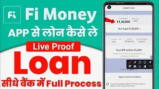 FI Money Personal Loan Online | Salaried Employee | Apply for an Instant Loan today, get it in minut