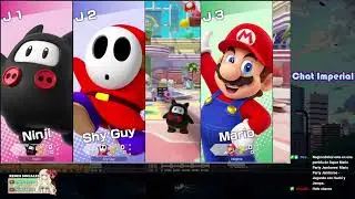 Mario Party Jamboree - Jugando con Hachi y Jeropa.