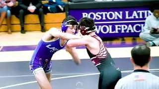 Wrestling Showdown: Full Highlights - Boston Latin School vs. BC High (January 11, 2024)