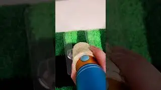 Stop gouging your edges with this simple technique! #tufting #hacks