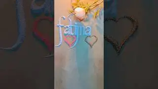 Fatima 💕 Mesmerizing Sand Art Name Creation #Fatima #SandArt #NameArt #YouTubeShorts