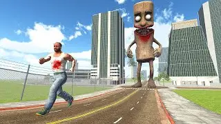 ZOMBIE TUNG TUNG TUNG SAHUR VS FRANKLIN - INDIAN BIKE DRIVING 3D