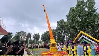 #army  GURDWARA SAHIB PUNJAB REGIMENT RAMGARH HYDRAULIC NISHAN SAHIB #gurudwara #punjabregiment