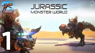 Jurassic Monster World - Walkthrough Gameplay Part 1 - Tutorial (IOS, Android)