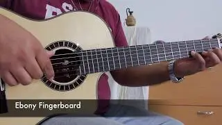 Blue Bossa. Relaxed mood. Martinez Guitar MP14 Zir