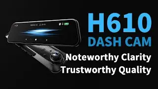 VANTOP H610 Mirror Dash Cam 2.5K HD: Noteworthy Clarity, Trustworthy Quality