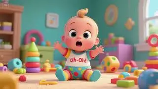 Baby Says Uh-Oh! 👶✨ | Fun Nursery Rhyme for Kids