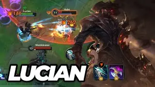 WILDRIFT LUCIAN ADC IS A MUST-PICK THIS SEASON! (BUILD & RUNES)