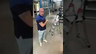 L&rsquo;escabeau t&eacute;lescopique TL100 de chez Hailo !