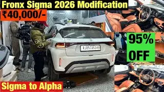 2026 Maruti Suzuki Fronx Modification | Fronx Sigma Modification with Price 