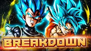 THESE ARE FREE UNITS?! WOW! NEW FREE SSB GOKU AND VEGETA BREAKDOWNS! | Dragon Ball Legends