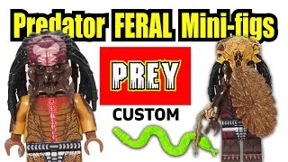 PREY Predator Feral custom minifig (review and legend)