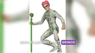 McFarlane DC Multiverse The Riddler Final Suit Batman Forever 7  Action Figure Toys Red Platinum Edi