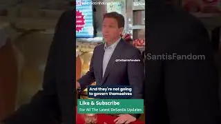DeSantis: We aren&rsquo;t backing down from Disney
