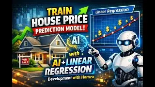 How to train a house price prediction model in AI with [LINEAR REGRESSION]