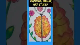 world health day poster drawing #world health day activity for kids