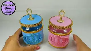 4 IDÉIAS INCRÍVEIS COM POTES DE VIDRO ❤️