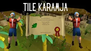 Karamja Only Tileman  - Starting the Karamja Quest Cape - OSRS