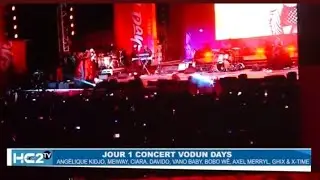 Ang&eacute;lique Kidjo, Meiway, Davido, Ciara, Vano, Axel Merryl, Bobo w&egrave;, Ghix: r&eacute;sum&eacute; concert1 Vodun days