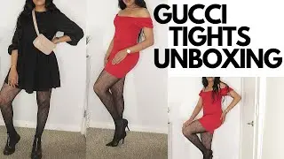 GUCCI LOGO TIGHTS REVIEW|| SIZING , WEAR AND TEAR AND HOW TO STYLE