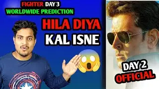 Fighter Movie Day 2 Official Worldwide Collection | Fighter Day 3 Shocking Occupancy | #fighter
