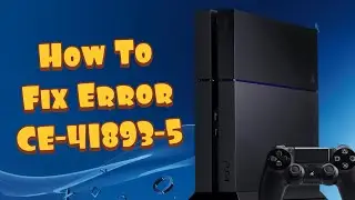 Как исправить ошибку PS4 с кодом CE-41893-5 (подключенное USB-устройство хранения данных использу...