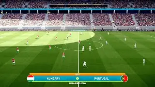🔥 PES 2021 - Hungary Vs Portugal ⚽ Euro 2020 &bull; Next Gen Realism Mod Gameplay &bull; Puskas Arena