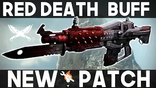 DESTINY - NEW RED DEATH BUFF?! FUTURE HEALTH REGEN PATCH +  HUNGERING BLADE BUFF + MORE!