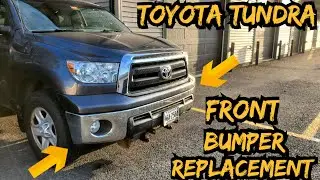 Замена переднего бампера Toyota Tundra: как заменить хромированный бампер (2007&ndash;2021)