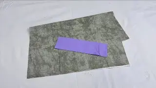 A convenient and interesting shopping bag that you can fold up and take anywhere. Handy sewing ideas