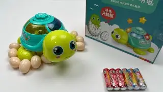 Unboxing Egg-Laying Turtle, Dancing Rabbit, Doraemon RC Car