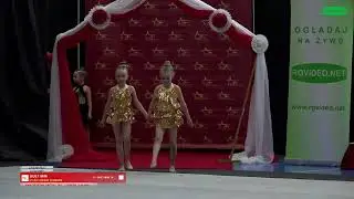 JULIA SZMIT JULIA MATEJA STUDIO GWIAZD CHORZÓW D Duet Mini Mistrzostwa Duetów i Trio Gimnastyka 2024