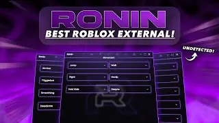[Invisibility] Ronin External - The Best Undetected Roblox Cheat (Undetected, Desync, + More!)