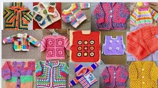 Unisex crochet kids sweater design ideas for beginners # how # crochet