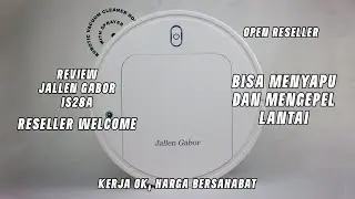 Alat Sapu, Pel & Penyedot Debu Otomatis. Bersih-bersih anti ribet | Vacuum Robot Jallen Gabor IS28A