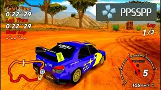 HD Livery Texture Subaru WRX ARA25L for Sega Rally Revo PSP