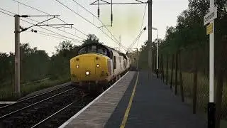 Trains on wcml over shap tsw5
