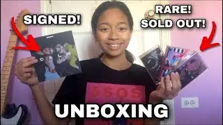 Another HUGE 5SOS Merch Haul Unboxing! Rare Cassettes & Signed Merch!