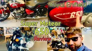 2023 Royal Enfield Super Meteor 650 cc  Detailed Review🔥🔥| RE Super Meteor 650 | @royalenfield