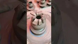 pottery with clay🌸#shorts​ #viral​#video​ #trending​ #pottery​#clay​#art​#like​#love​#music​ #india​