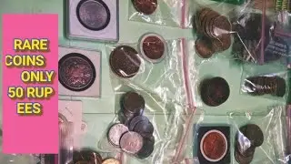 RARE COINS ONLY 50 RUPEES PER RUPEES AND OTHER BRITISH COIN ALSO LOW PRICE